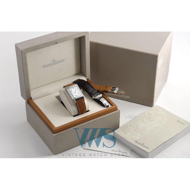 JAEGER-LeCOULTRE (Reverso Homme Grande Date - 8 Jours / Silver / ref. 240.8.15), vers 2006