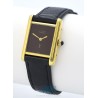 CARTIER (Tank Must Lady Vermeil / "Wood Dial" / ref. 3 123190), vers 1990