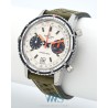 BREITLING (Chronographe Pilote / Rond Chrono-Matic / White / ref. 2110), vers 1969