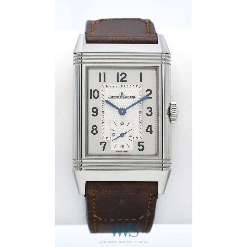 JAEGER-LeCOULTRE (Reverso Classique Homme GT / Petite Seconde - Silver