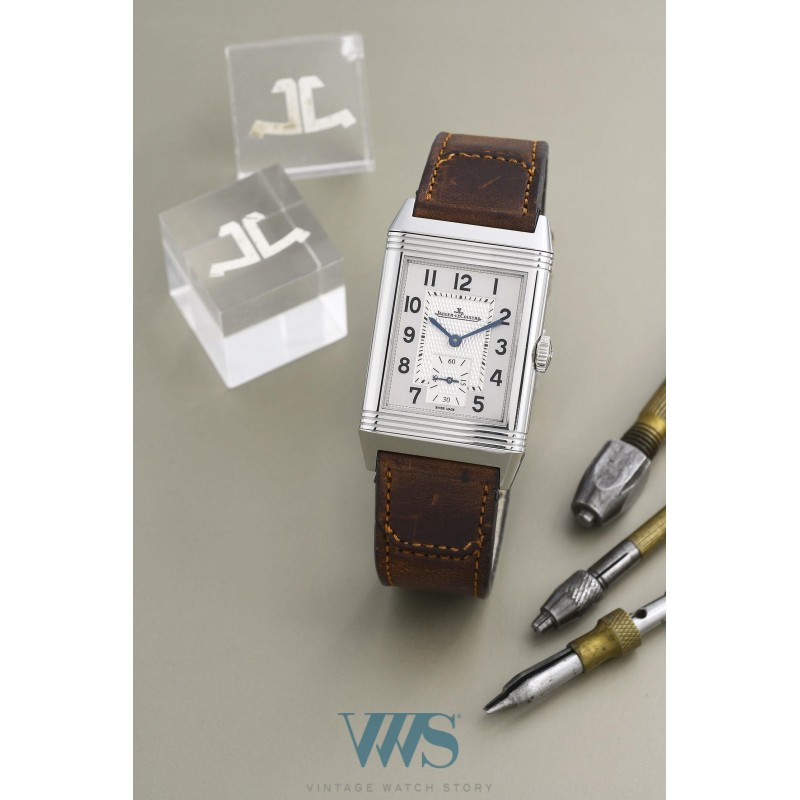 JAEGER-LeCOULTRE (Reverso Classique Homme GT / Petite Seconde - Silver / ref. 214.8.62 / Q3858522), vers 2012