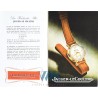 JAEGER-LeCOULTRE (GRAND CALENDRIER baby PICASSO / TRIPLE DATE – ACIER - Numéroté), vers 1945