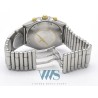 BREITLING (Chronographe Chronomat - Or & Acier / Patina - Module UTC / ref. 81.950), vers 1992