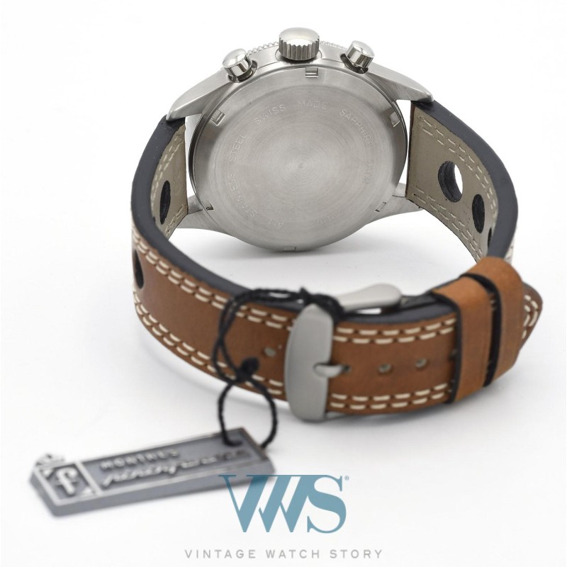 PICARD CADET Swiss (CHRONOGRAPHE MOON 5 ATM - SILVER / PROTOTYPE 4 / ref. 76182), vers 2002