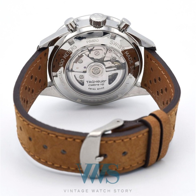 TAG HEUER (Chronographe Grand Carrera Automatic Calibre 16 - Black / ref. CV2010/ 3 - BA0186), vers 2008