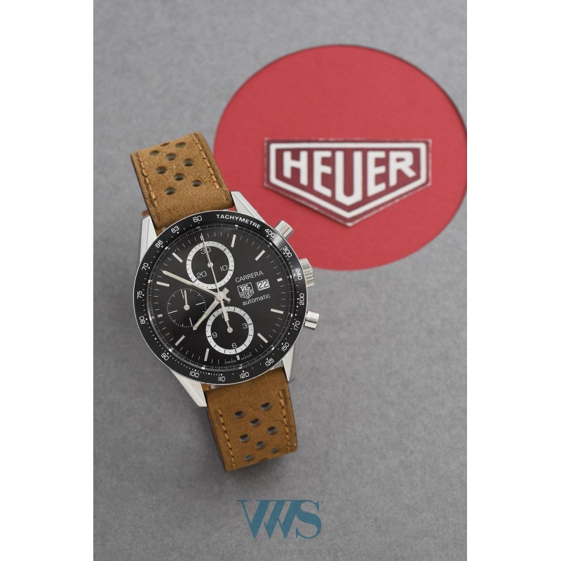 TAG HEUER (Chronographe Grand Carrera Automatic Calibre 16 - Black / ref. CV2010/ 3 - BA0186), vers 2008
