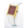 CARTIER (TANK HOMME MUST DE CARTIER / ROUGE CERISE  numéroté), vers 1988