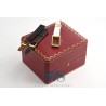 CARTIER (TANK HOMME MUST DE CARTIER / ROUGE CERISE  numéroté), vers 1988