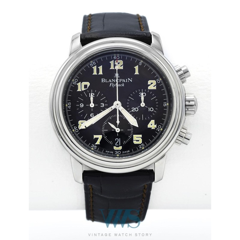 BLANCPAIN (Chronographe Sport Léman 21000 / Flyback - Black / ref.