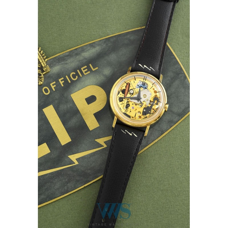 LIP (Design Electric / Squelette - Aiguille Noire / ref. 45592), vers 1966