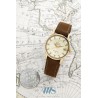 OMEGA (Constellation Chronomètre "Pie Pan" / White Stardust "Gold Shell" / ref. 14393 6 SC), vers 1963