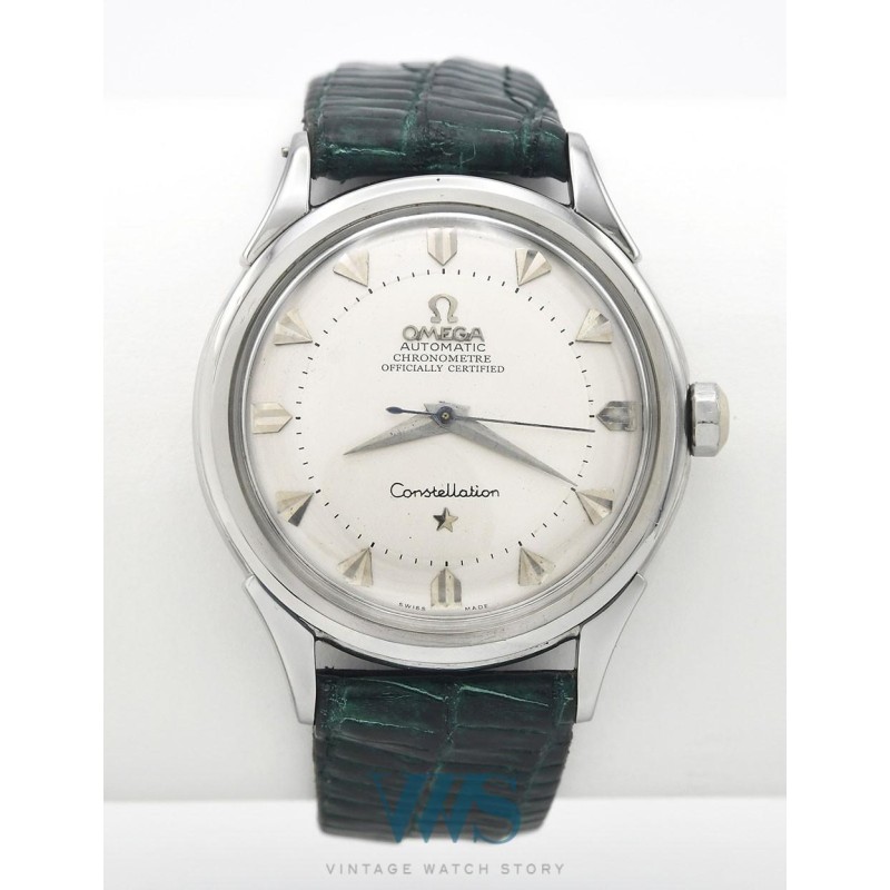 OMEGA (Constellation Chronomètre "Pie Pan" - Corne de Vache White /