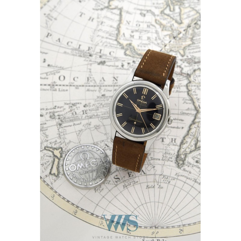 OMEGA (Constellation Chronomètre - Calendar Black / ref. 168.005 SC), vers 1969