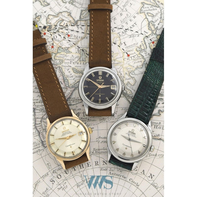 OMEGA (Constellation Chronomètre "Pie Pan" - Corne de Vache White / ref. 2782-2 SC), vers 1954