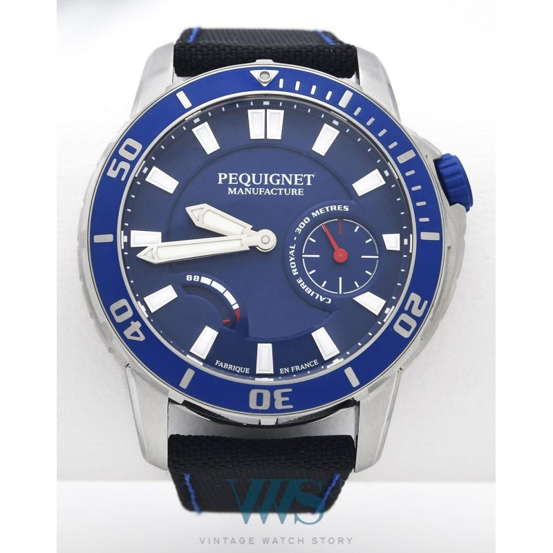 PEQUIGNET (Submarine Royal 300 M / Blue - Cadran Bleu / ref. 9050473