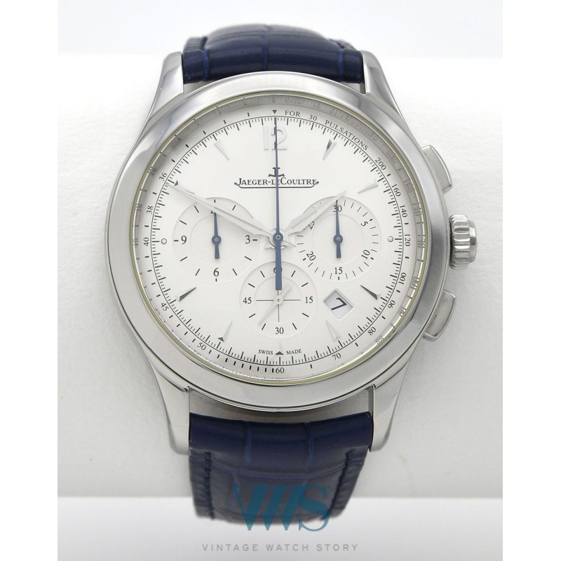 JAEGER-LeCOULTRE (Master Classique Chronographe - Silver / ref.