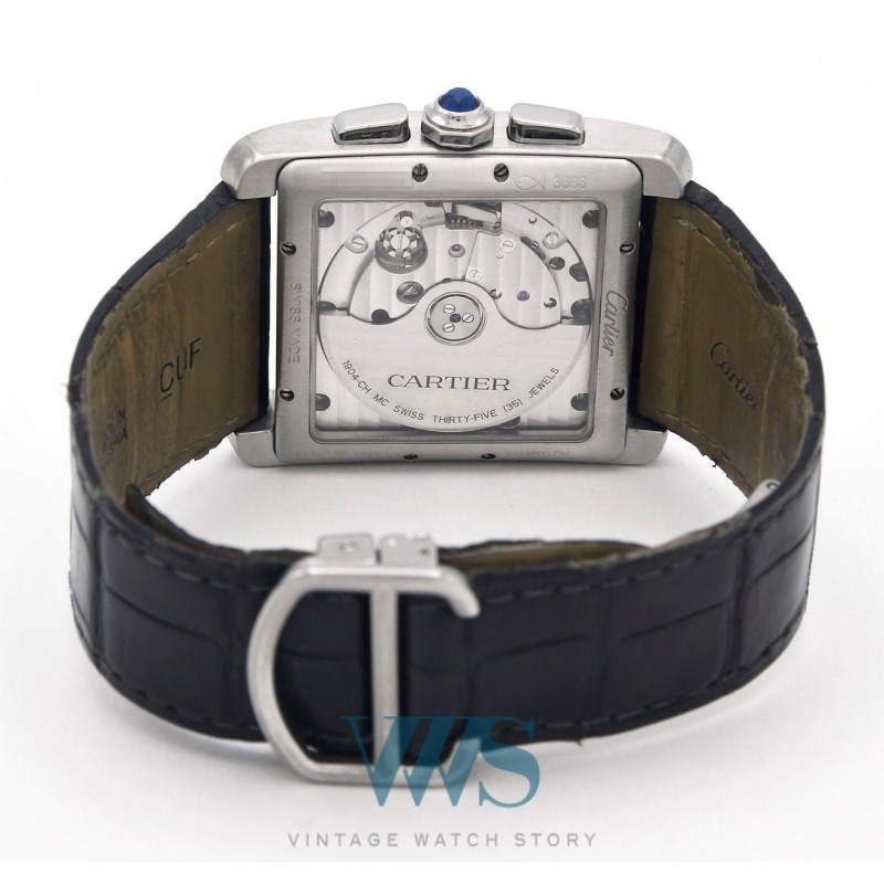 CARTIER (Chronographe Tank MC Automatic Date - Grey / ref. 3666), vers 2016
