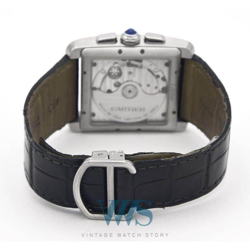 CARTIER (Chronographe Tank MC Automatic Date - Grey / ref. 3666), vers 2016