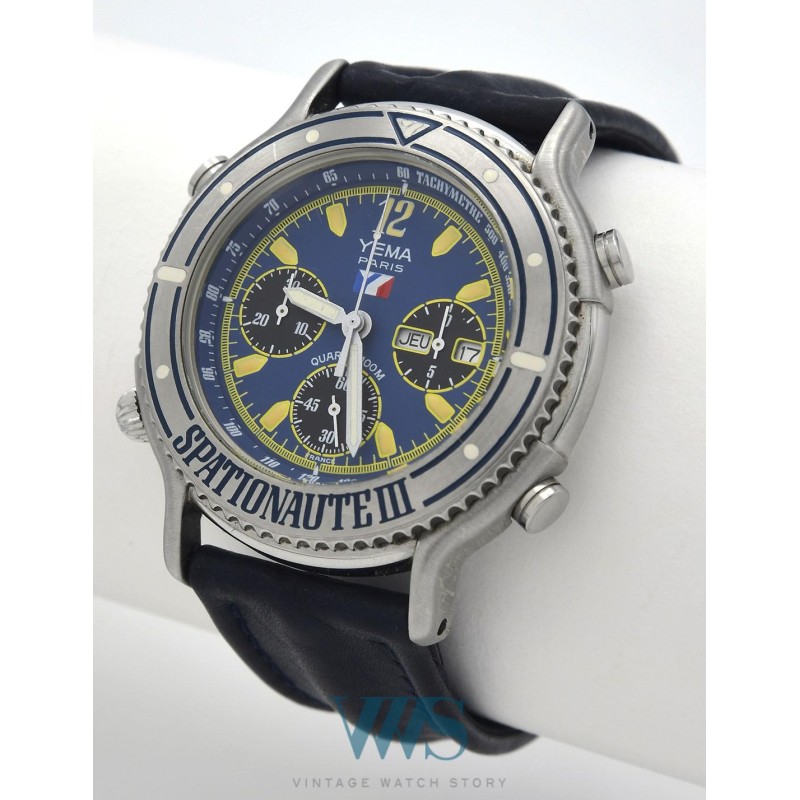 YEMA (CHRONOGRAPHE SPATIONAUTE 3 - MISSION ARAGATZ / ref. N8 OP 76), vers 1988