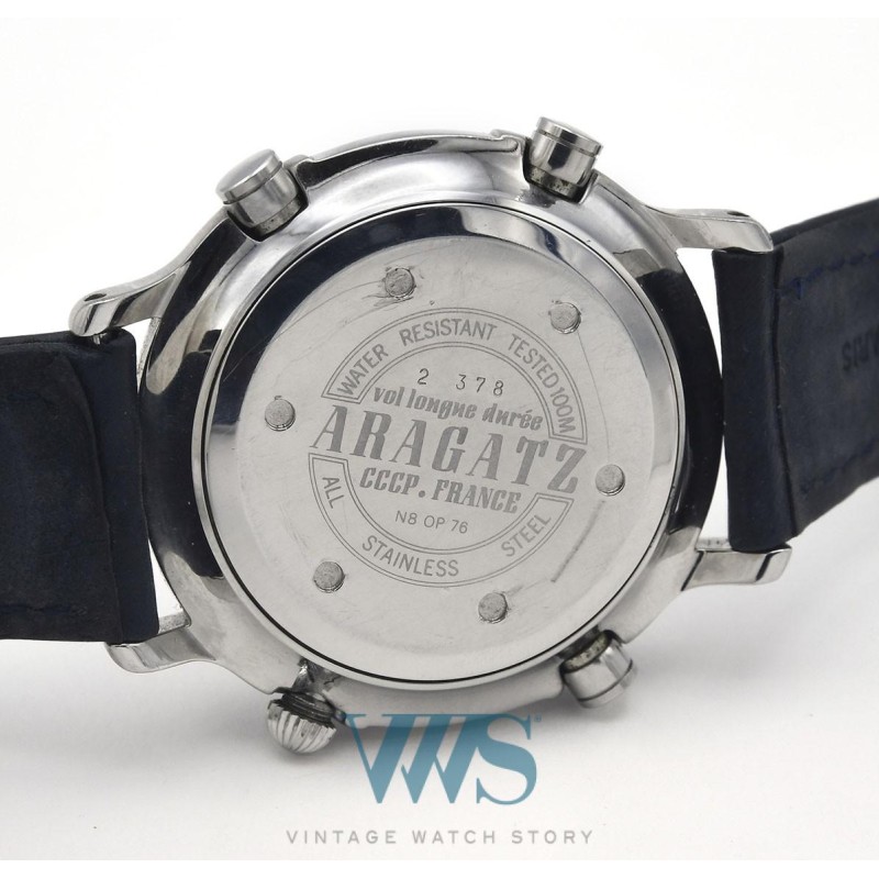 YEMA (CHRONOGRAPHE SPATIONAUTE 3 - MISSION ARAGATZ / ref. N8 OP 76), vers 1988
