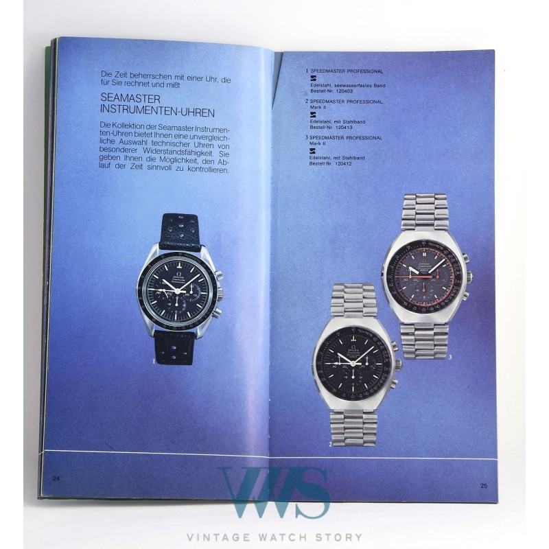 OMEGA (Chronographe - Speedmaster Professional Mark II / Black / ref. 145.014), vers 1973