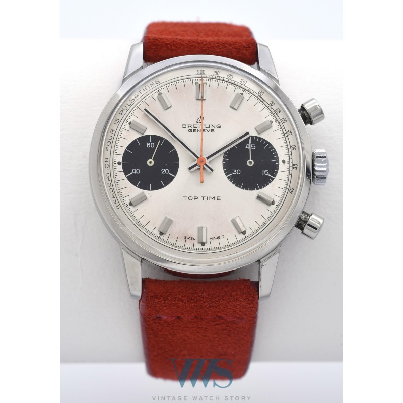 BREITLING (Chronographe Top Time / 2 Compteurs - Panda Silver /