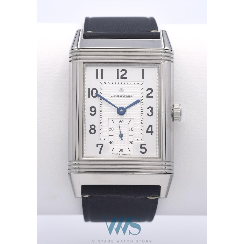 JAEGER-LECOULTRE (Grande Reverso 976 - Silver / Fond Saphir / ref.