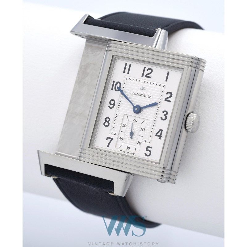 JAEGER-LECOULTRE (Grande Reverso 976 - Silver / Fond Saphir / ref. 273.8.04 / Q3738420), vers 2011