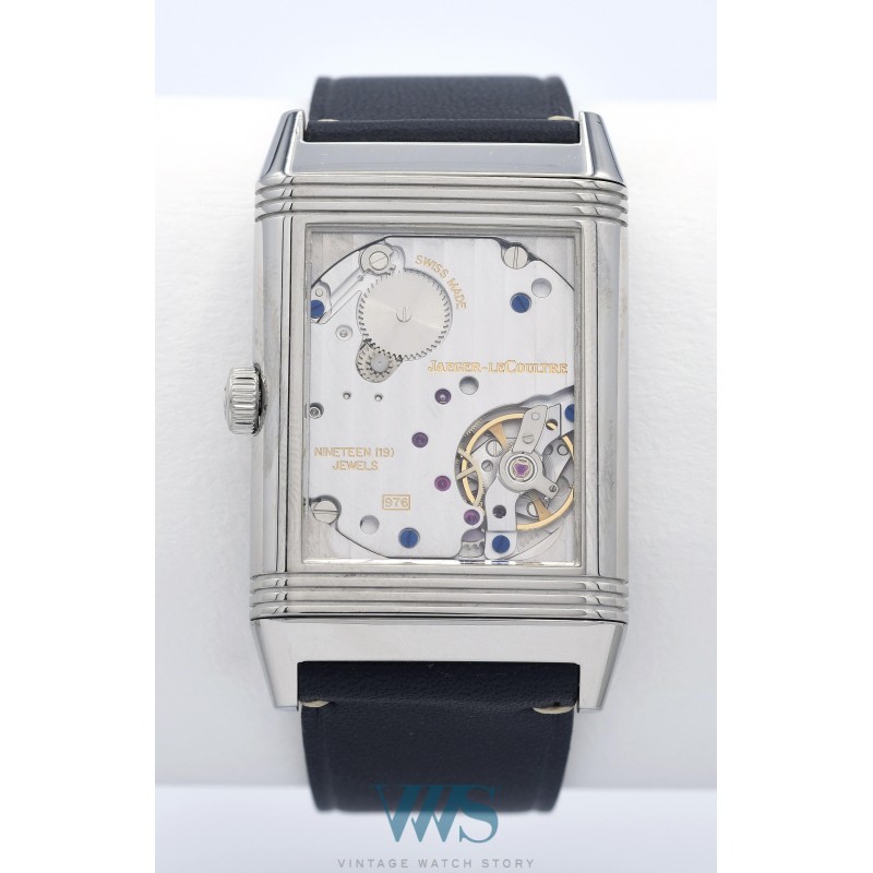JAEGER-LECOULTRE (Grande Reverso 976 - Silver / Fond Saphir / ref. 273.8.04 / Q3738420), vers 2011