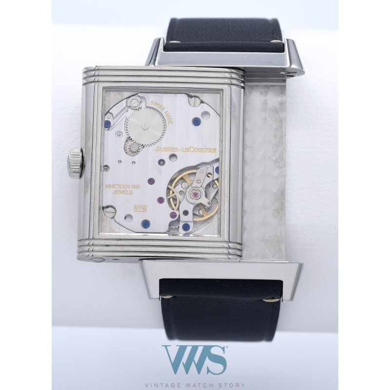 JAEGER-LECOULTRE (Grande Reverso 976 - Silver / Fond Saphir / ref. 273.8.04 / Q3738420), vers 2011