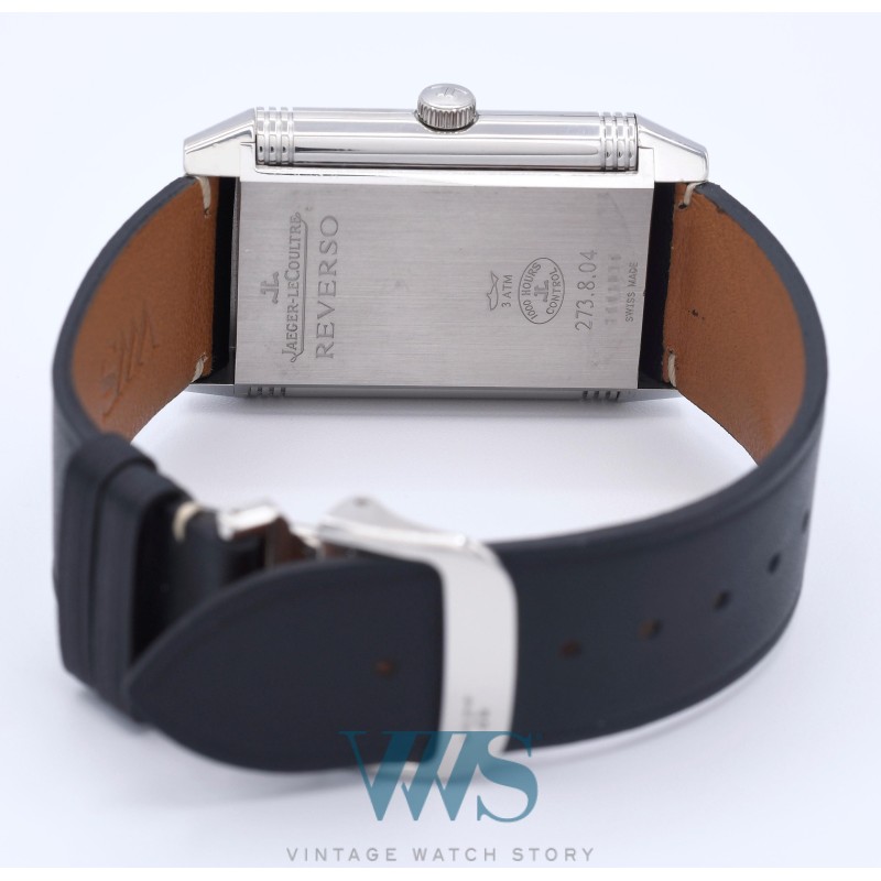 JAEGER-LECOULTRE (Grande Reverso 976 - Silver / Fond Saphir / ref. 273.8.04 / Q3738420), vers 2011
