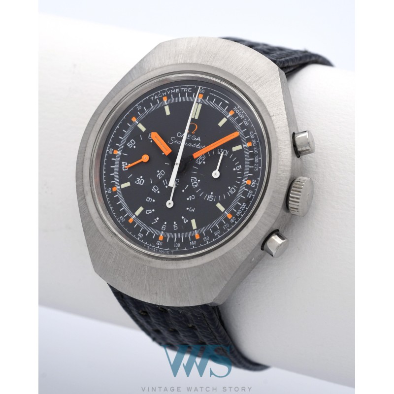 OMEGA (CHRONOGRAPHE SEAMASTER – PILOT LINE "FLAT JEDI" / ref. 145.024), vers 1970