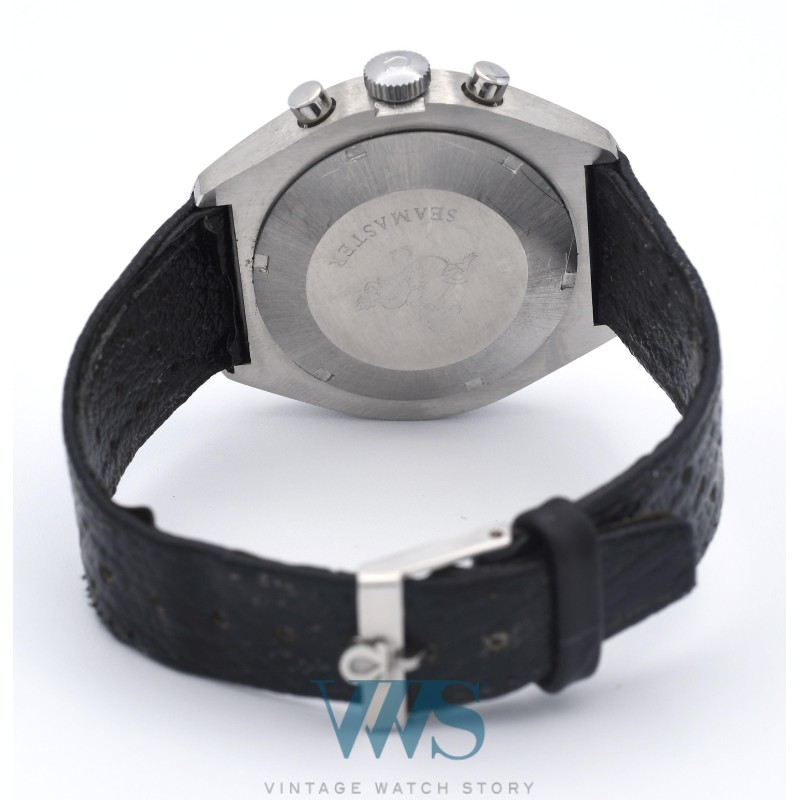 OMEGA (CHRONOGRAPHE SEAMASTER – PILOT LINE "FLAT JEDI" / ref. 145.024), vers 1970