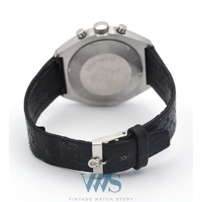 OMEGA (CHRONOGRAPHE SEAMASTER – PILOT LINE "FLAT JEDI" / ref. 145.024), vers 1970