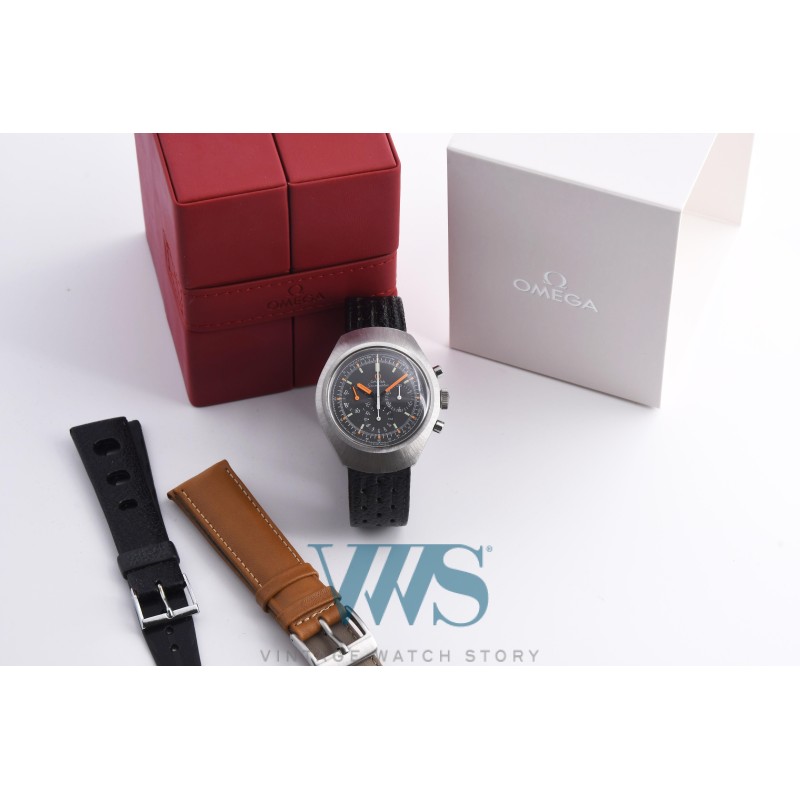 OMEGA (CHRONOGRAPHE SEAMASTER – PILOT LINE "FLAT JEDI" / ref. 145.024), vers 1970
