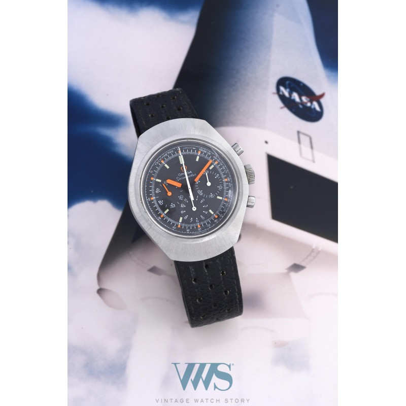 OMEGA (CHRONOGRAPHE SEAMASTER – PILOT LINE "FLAT JEDI" / ref. 145.024), vers 1970