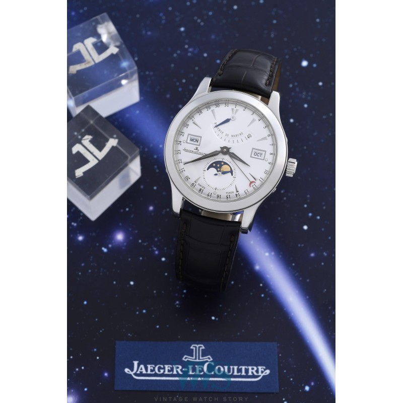 JAEGER-LeCOULTRE (Master Calendar Moon Phase / Power Reserve - Silver / ref. 147.8.41 S / Q151842A), vers 2013