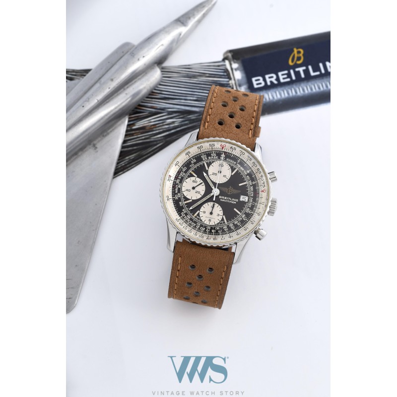 BREITLING (Chronographe Old Navitimer - Panda / ref. 81610), vers 1990