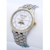 BLANCPAIN (Villeret Triple Quantième Phase de Lune - Or & Acier / ref. 6595-1318), vers 1995