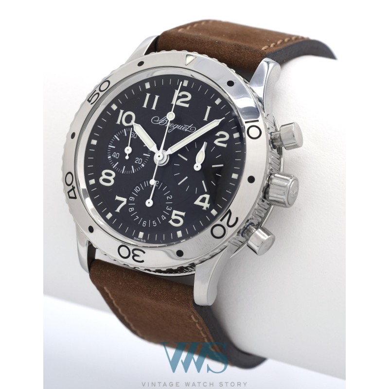 BREGUET (Chronographe Type 20 - Aéronavale / ref. 3800 ST/92/SW9, vers 1999