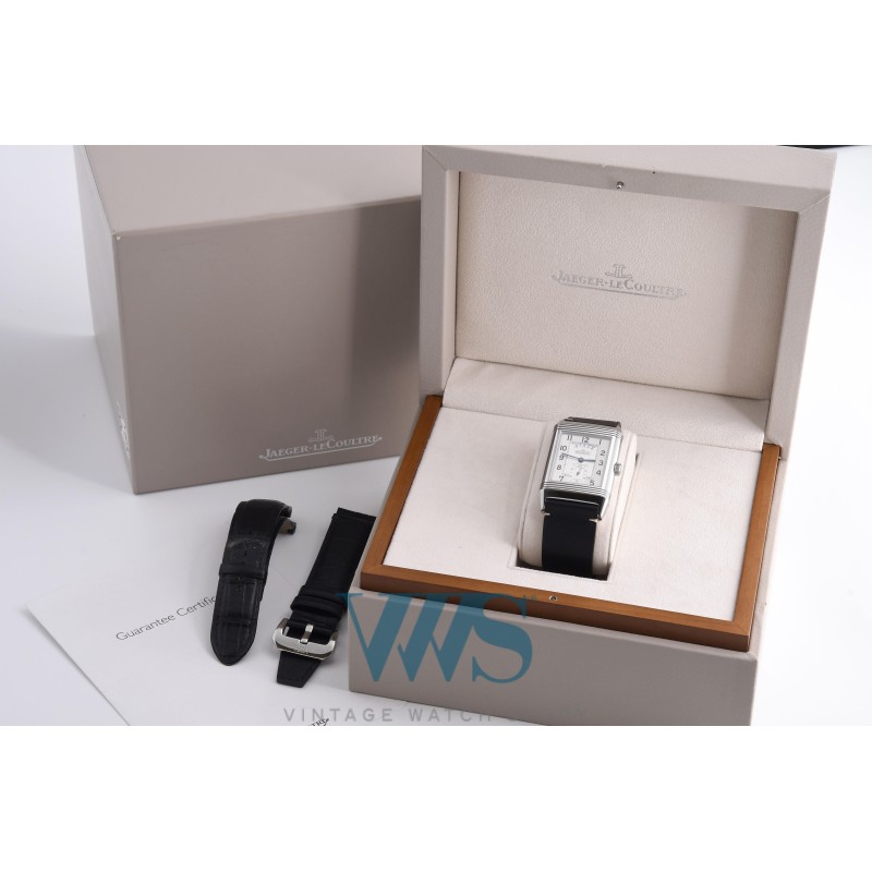 JAEGER-LECOULTRE (Grande Reverso Duo Face / Night & Day  - Silver - Date défilante / ref. 273.8.85 / Q3748421), vers 2014