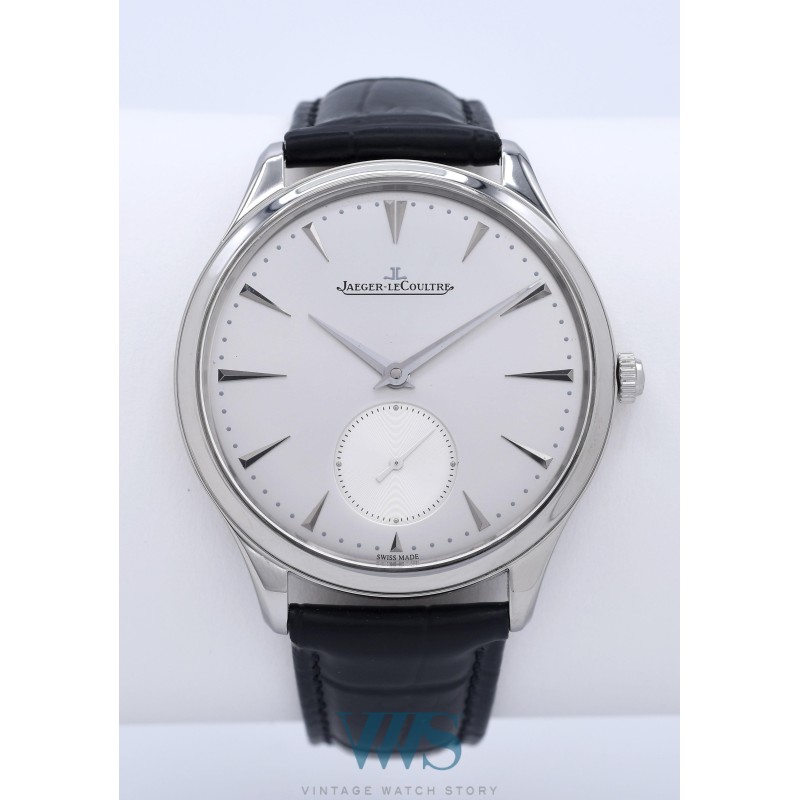 JAEGER-LECOULTRE (Master Grande Ultra Thin "Petite Seconde" - Silver /