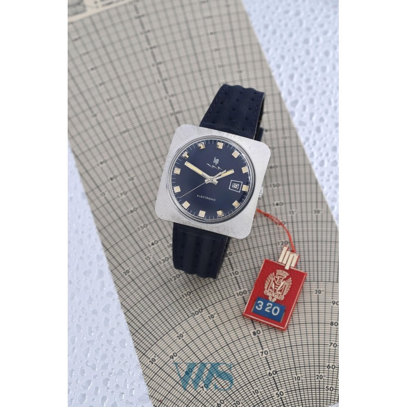 LIP (Pilote coussin / Driver Electronic - Blue / ref. 000155), vers 1976