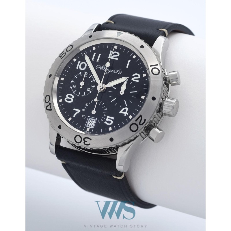 BREGUET (Chronographe Type 20 - Transatlantique / ref. 3820ST/H2/SW9), vers 2014