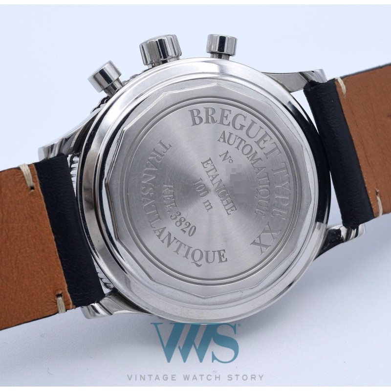 BREGUET (Chronographe Type 20 - Transatlantique / ref. 3820ST/H2/SW9), vers 2014
