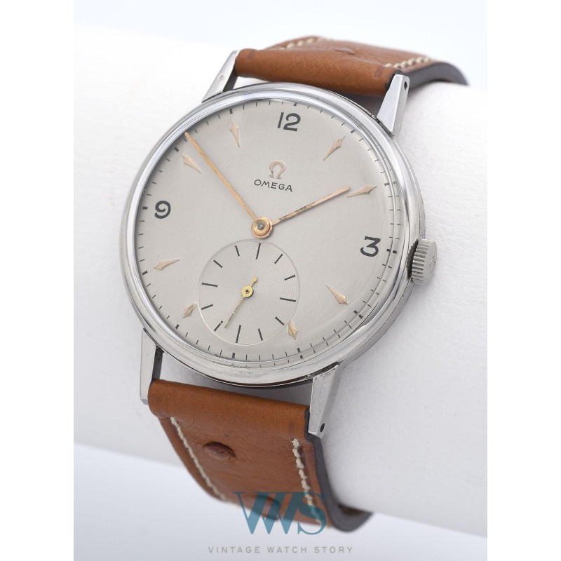 OMEGA (Classic Big Pan - Petite seconde "Index Or" / ref. 2272-6), vers 1961