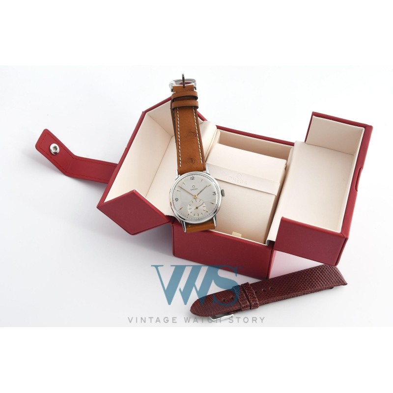 OMEGA (Classic Big Pan - Petite seconde "Index Or" / ref. 2272-6), vers 1961