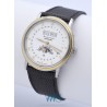 BLANCPAIN (Villeret Triple Quantième Phase de Lune - Or & Acier / ref. 6595-1318), vers 1998