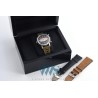 BREITLING (Chronographe Pilote / Rond Chrono-Matic / Black / ref. 2110), vers 1969