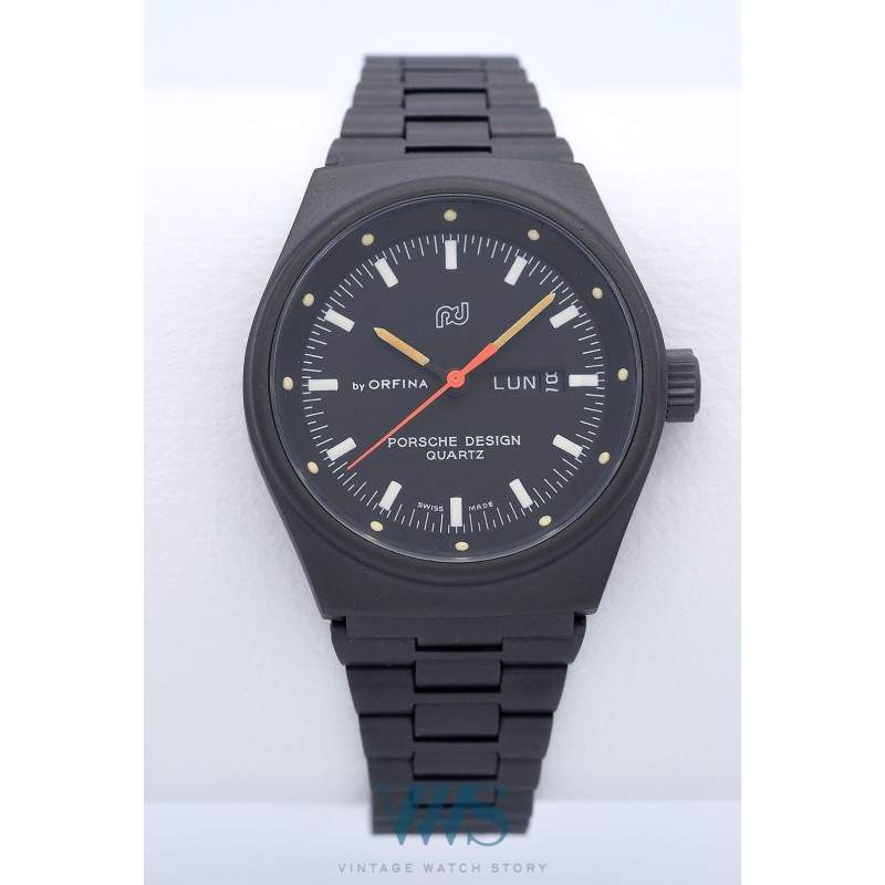PORSCHE DESIGN By Orfina (Lady gris canon de fusil / Quartz - Cadran